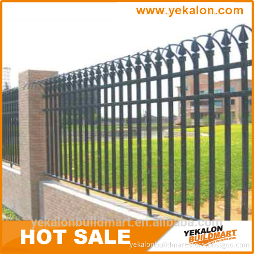 Free sample 2015 Latest design wrought cast iron fence